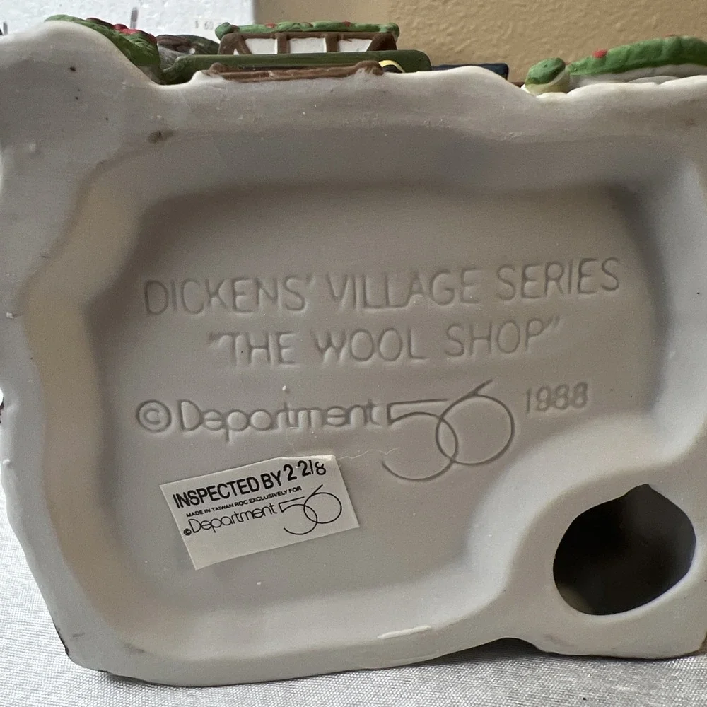 Department 56 includes box